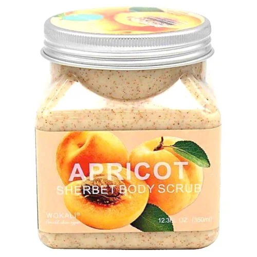 Scrub σώματος με εκχύλισμα Βερίκοκο  WOKALI apricot Body Scrub 350ML