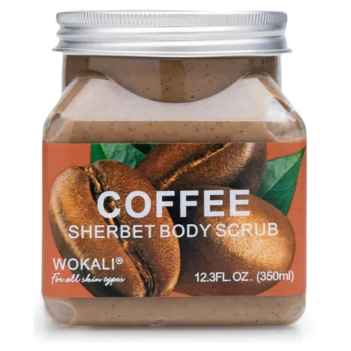 Scrub σώματος με εκχύλισμα Καφέ  WOKALI Coffee Body Scrub 350ML