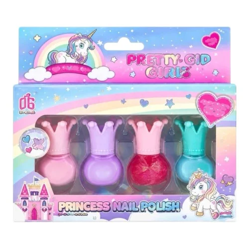 Σετ Παιδικά Βερνίκια 4τμχ Pretty Up Girls
