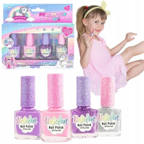 Σετ Παιδικά Βερνίκια 4τμχ Pretty Up Girls