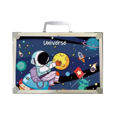 Σετ Ζωγραφικής σε Βαλιτσάκι 34.5x23.5cm 145τμχ Painting Art Set Universe