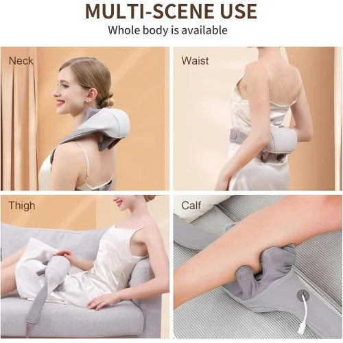 Συσκευή μασάζ shiatsu Επαναφορτιζόμενη