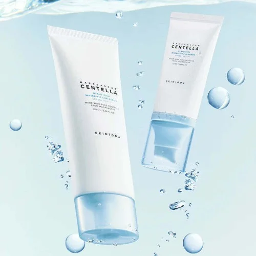 SKIN1004 - Madagascar Centella HYALU-CICA Water-Fit Sun Serum SPF50+ PA++++ 2 x 50ml Thin Pack 