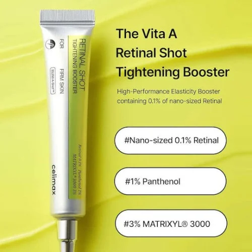 Celimax The Vita-A Retinal Shot Tightening Booster Αντιγηραντικό Serum Προσώπου με Ρετινάλη 15ml