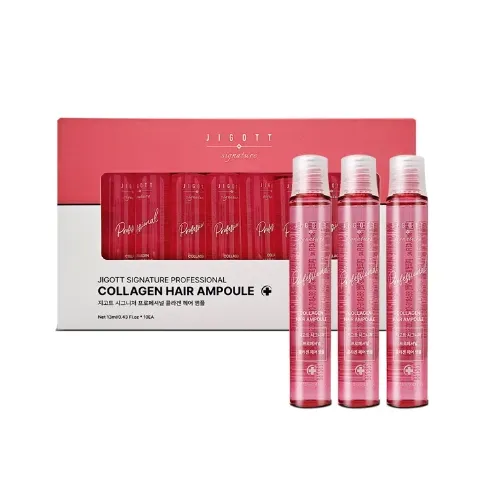 Jigott Signature Professional Collagen Hair Ampoule 10 τεμάχια x 13 ml