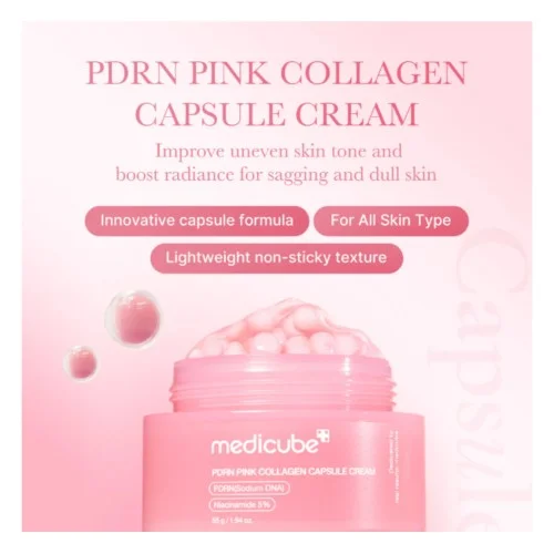Medicube PDRN Pink Collagen Capsule Cream 55gr