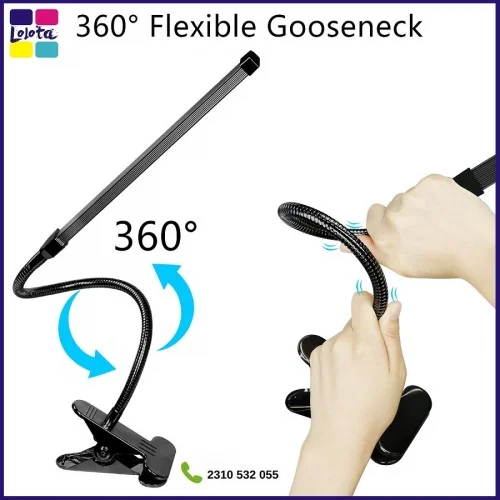 Φωτιστικό Γραφείου Led Clip-On USB 3 light on