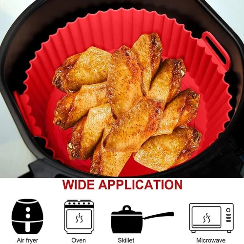 Φόρμα Σιλικόνης για Μαγείρεμα Air Fryer Silicon Pot Pad 16x6