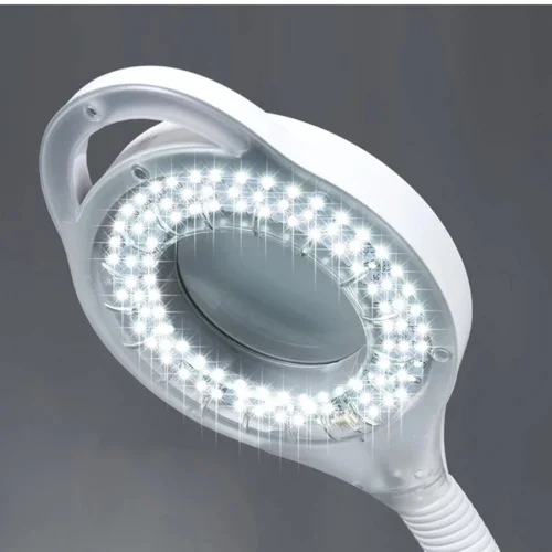 Λάμπα LED  με Μεγεθυντικό φακό 5x και σφικτήρα γραφείου