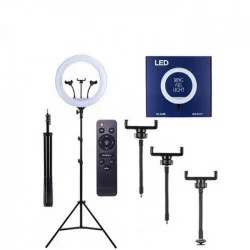Ring Light YQ-580 – Επαγγελματικό φωτιστικό δαχτυλίδι Led 58cm με τρίποδο και τηλεκοντρόλ