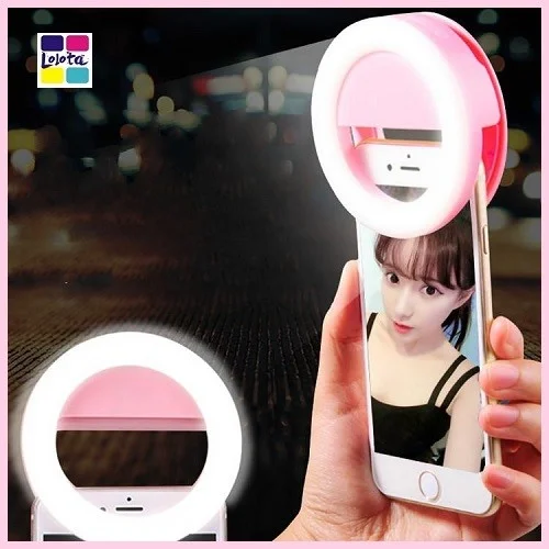 Selfie Ring Light LED για Selfie Φωτεινό δαχτυλίδι για Smartphone με 3 επίπεδα φωτεινότητας