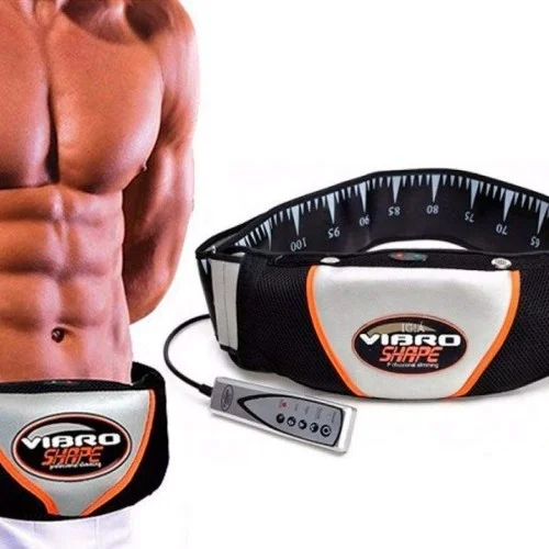 Factory Vibro Shape Heat Diffusion Ζώνη Παθητικής Γυμναστικής Κοιλιακών και Γλουτών