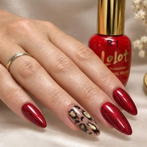 Ημιμόνιμο Επαγγελματικό Βερνίκι Red Lolota 15ml No01