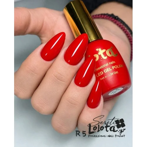 Ημιμόνιμο Επαγγελματικό Βερνίκι Red Lolota 15ml No05