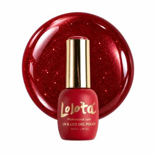 Ημιμόνιμο Επαγγελματικό Βερνίκι Red Lolota 15ml No01