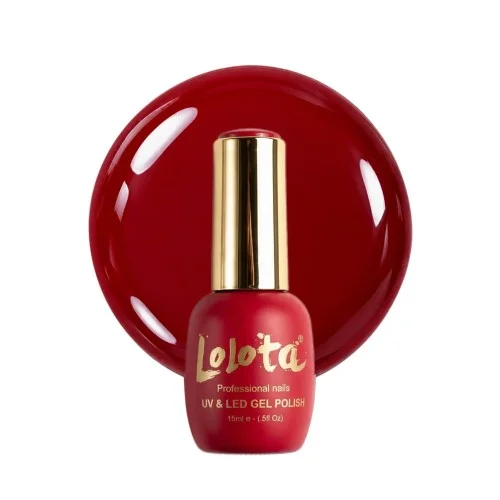 Ημιμόνιμο Επαγγελματικό Βερνίκι Red Lolota 15ml No02