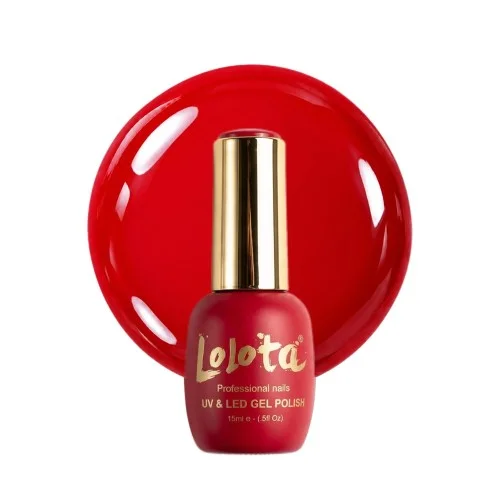 Ημιμόνιμο Επαγγελματικό Βερνίκι Red Lolota 15ml No07