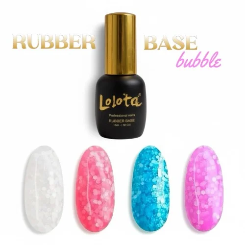 Rubber Base Bubble Snowflakes 15ml Lolota