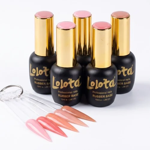 Rubber Base color milky 15ml Lolota