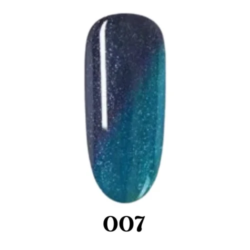 Θερμικό Ημιμόνιμο Glitter Βερνίκι Lolota 15ml Νο07