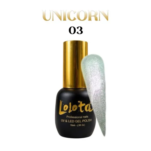 Unicorn Ημιμόνιμο Βερνίκι Mermaide Lolota 15ml Νο3