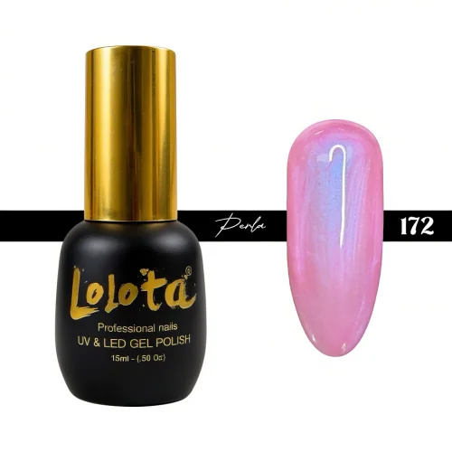 Ημιμόνιμο Βερνίκι Perla Pink Lolota 15ml No172