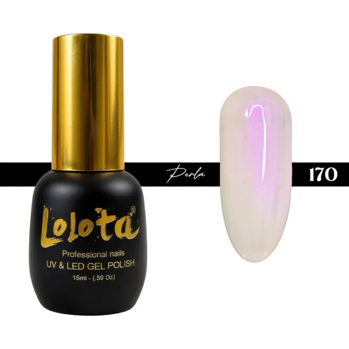 Ημιμόνιμο Βερνίκι Perla White Lolota 15ml No170 